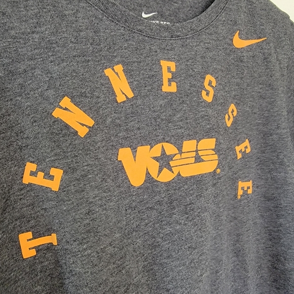 Nike Tennessee Vols t-shirt Dark gray TN Volunteers SEC GameDay gbo orange - Picture 3 of 6